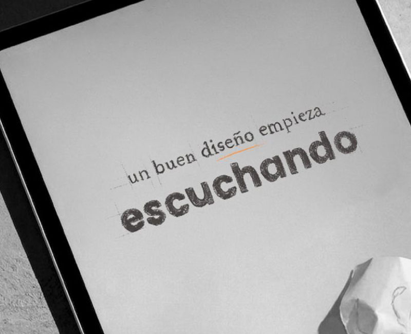 Un buen diseño empieza escuchando